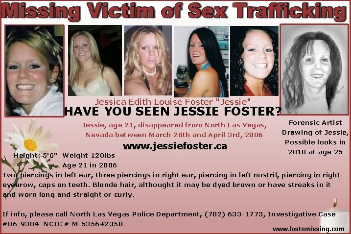 Jessica Foster MISSING 2006