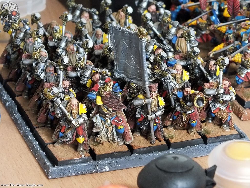 DOUBLES: Empire Teutogen Guard Painted DOUBLES: Empire Teutogen Guard Painted gamingtournaments fantasy 2 empire doubles 2013 commissions wfb warhammer tournament teutogen guard gw games workshop fantasy Empire doubles