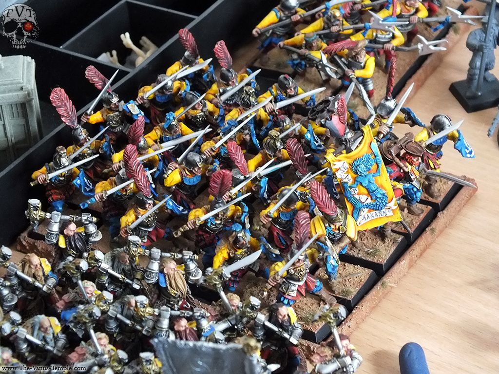 DOUBLES: Empire Teutogen Guard Painted DOUBLES: Empire Teutogen Guard Painted gamingtournaments fantasy 2 empire doubles 2013 commissions wfb warhammer tournament teutogen guard gw games workshop fantasy Empire doubles