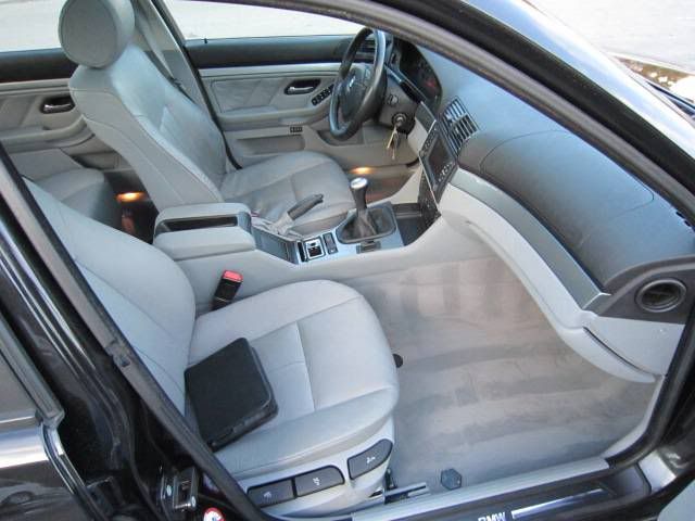 Bmw e39 grey leather interior #2