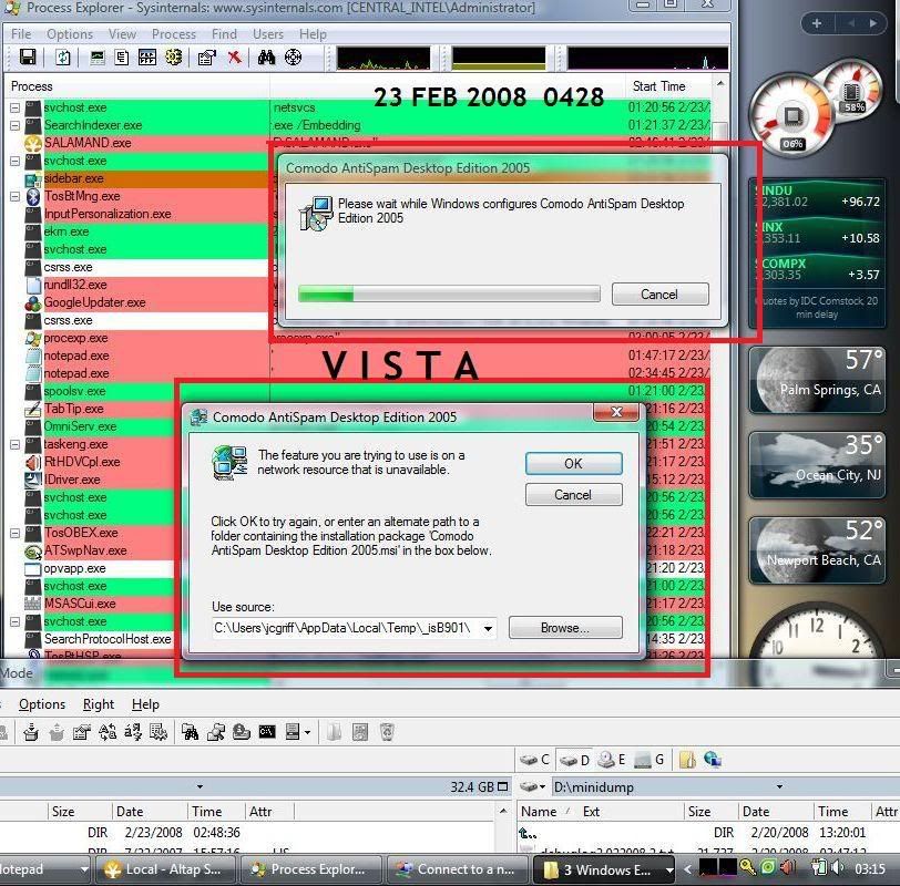 Vista Please Wait While Windows Configures