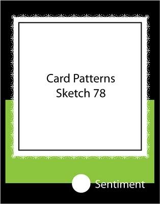 Card Pattern-Sketch 78-00