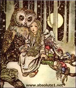 Owl and Faery Pictures, Images and Photos