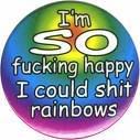 rainbow poop