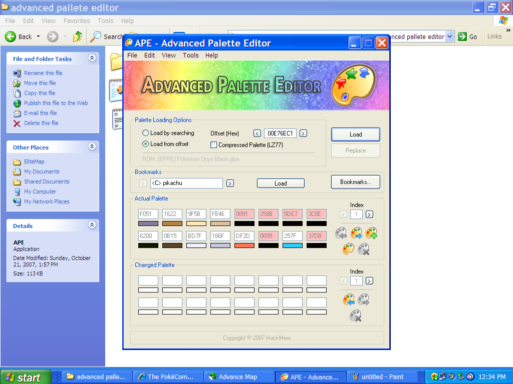 FR Palette Editing Trainer Backsprites