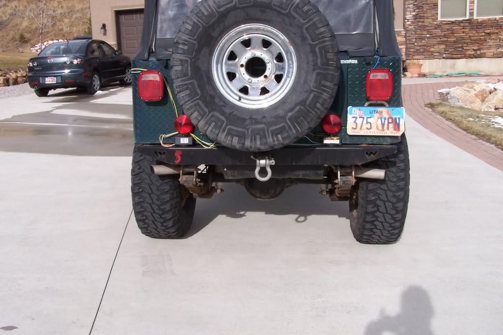 Flat tow setup on a 80 CJ7 (how to)