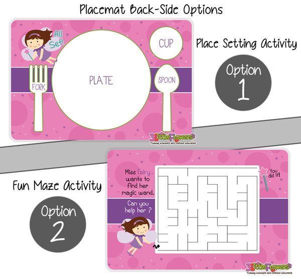 Fairy Placemat Activities