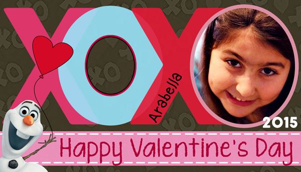 Arabella's Valentine's card