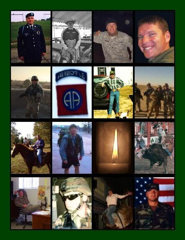 CPL Chris Mason Collage, KIA Pictures, Images and Photos