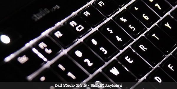 Dell Studio XPS Backlit Keyboard