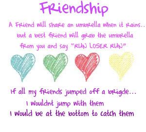 Friendship....