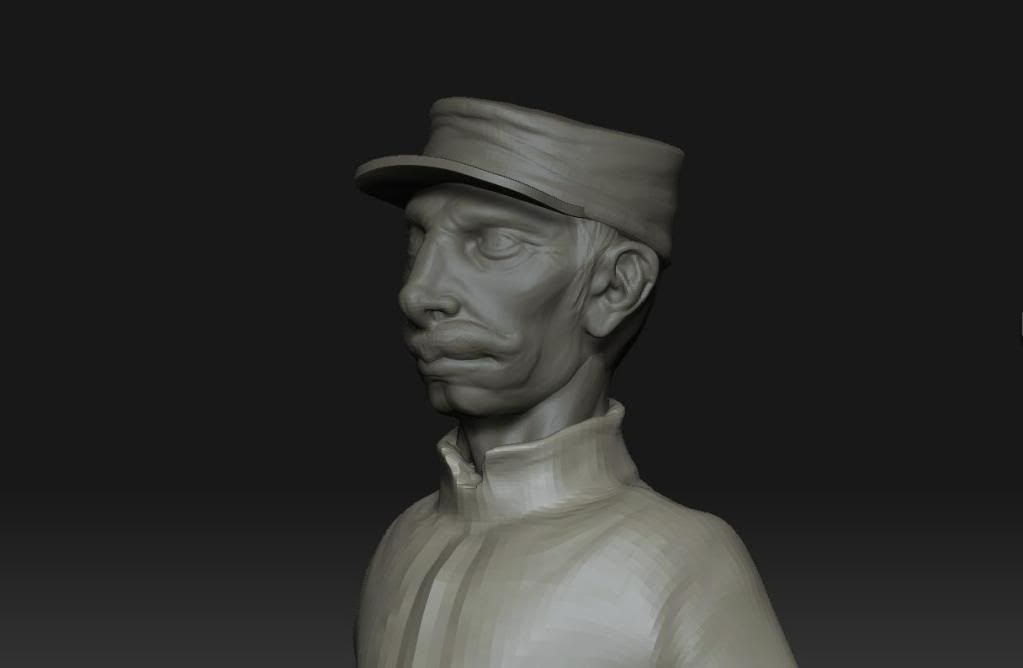 Cartoon French Soldier