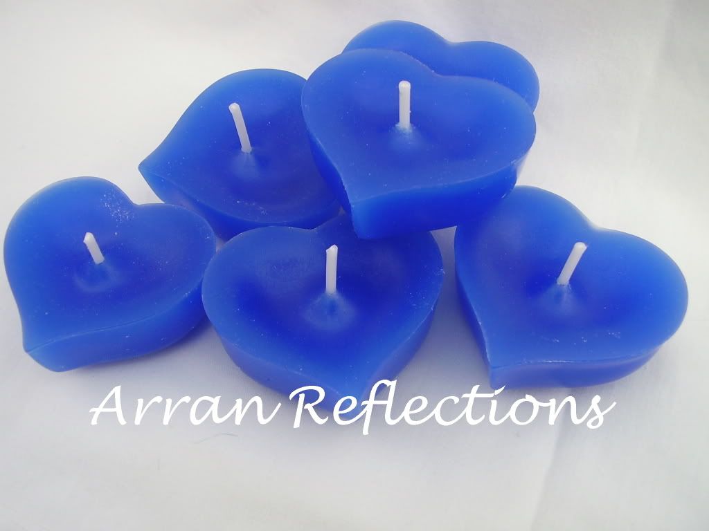 Royal Blue Hearts Floating Candles Photo by arranreflectins Photobucket