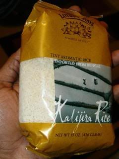 Kalijira Rice review from Jason Hodge Personal Chef Editor