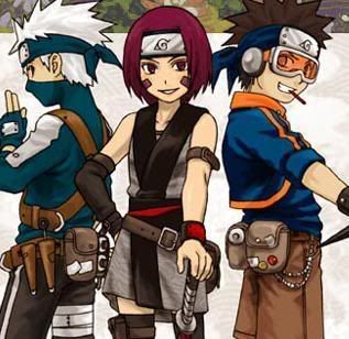 Kakashi, Rin, Obito Pictures, Images and Photos