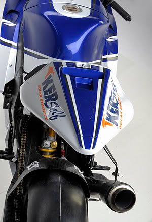 2008 Yamaha YZR-M1 - Seat and Top View