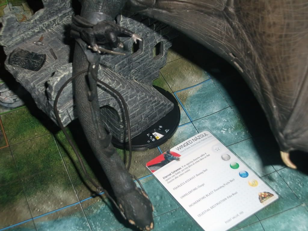 winged colossal nazgul is here! heroclix realms