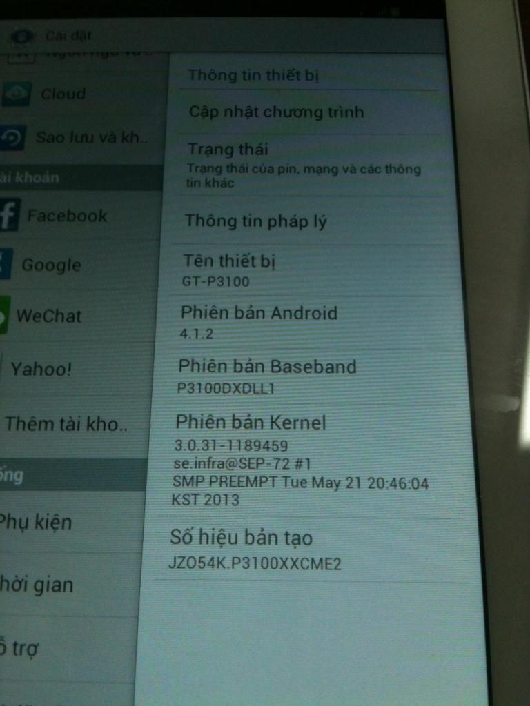 Giao lưu trao đổi Galaxy tab 2 7, P3100 chính hãng Việt Nam - 8