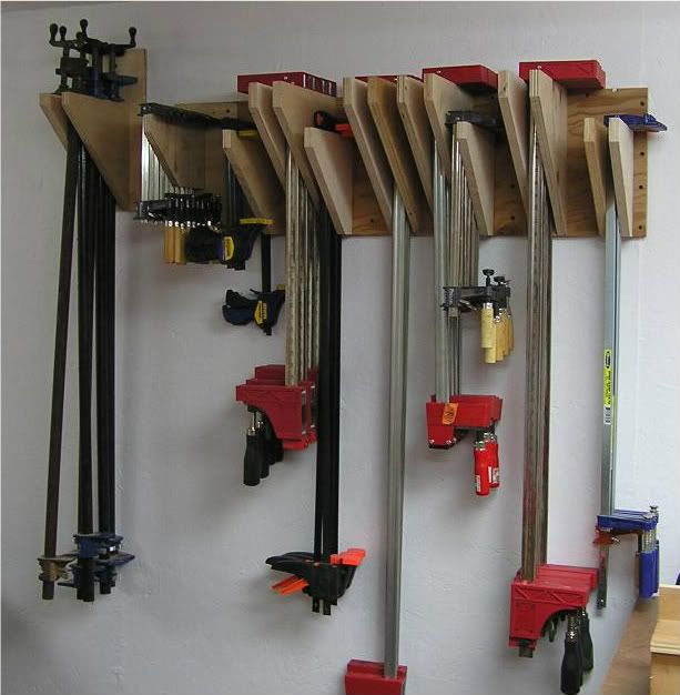 Bessey clamp rack