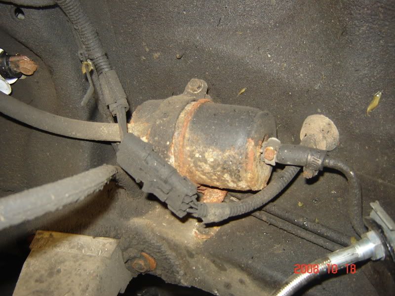 Replacing jeep fuel pump #4