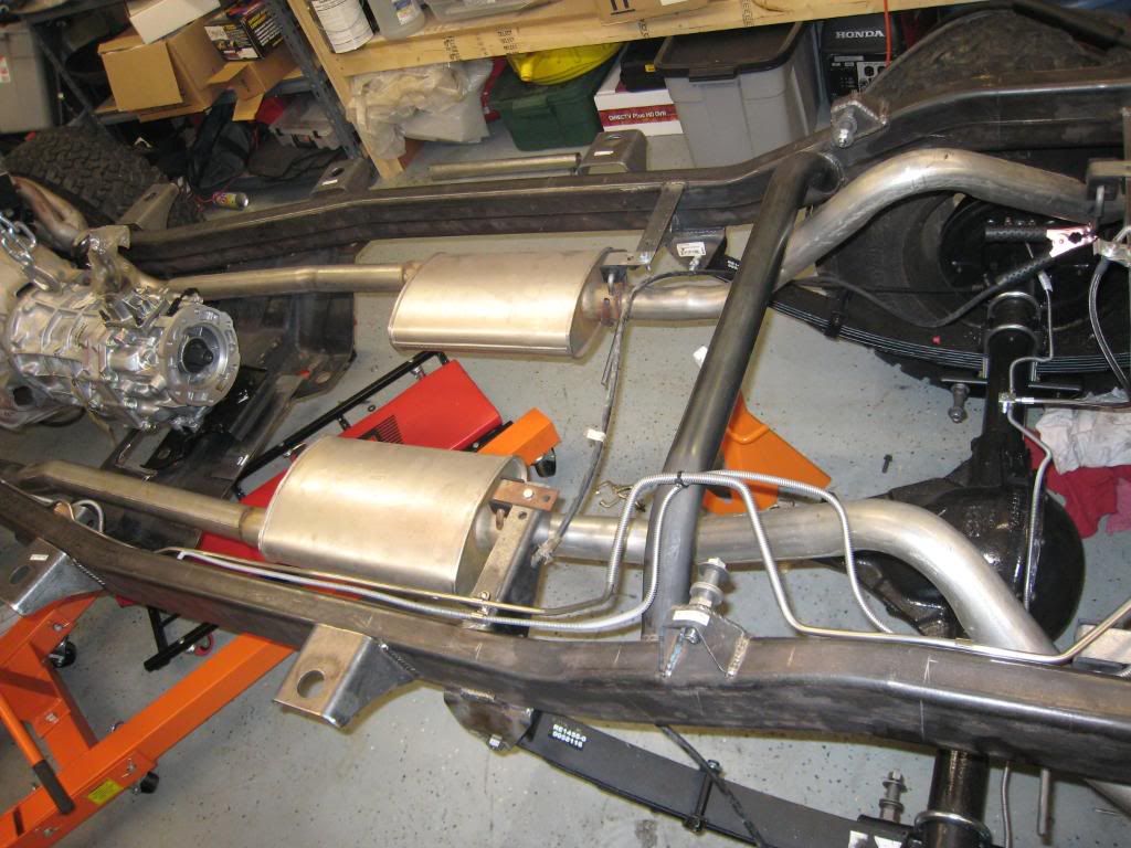 1974 jeep cj5 exhaust system