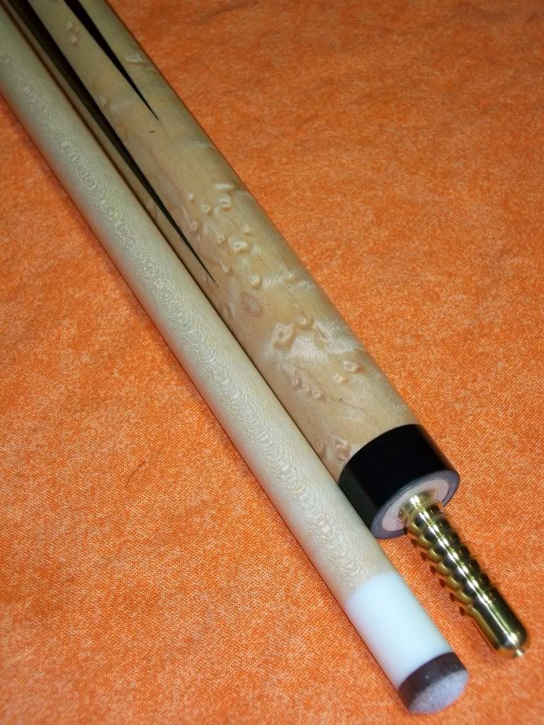 Cocobolo High End Pool Cue 6 Point Custom US MADE by Sams*ra Cues USA