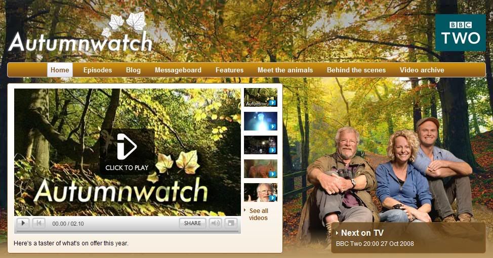 Autumnwatch 2008   Episode 6 (4th Nov 2008) [PDTV (XviD)] preview 0