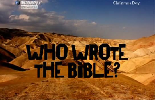Who Wrote The Bible (25th Dec 2004) [PDTV (Xvid)] preview 0