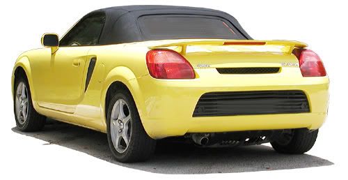 toyota mr2 spyder spoiler #5