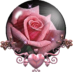 Pink_Rose_Globe_Glitter.gif glitter rose image by bikibandit