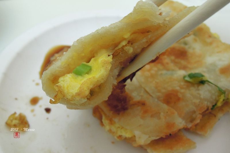 台北 石牌 無名早餐店 蛋餅