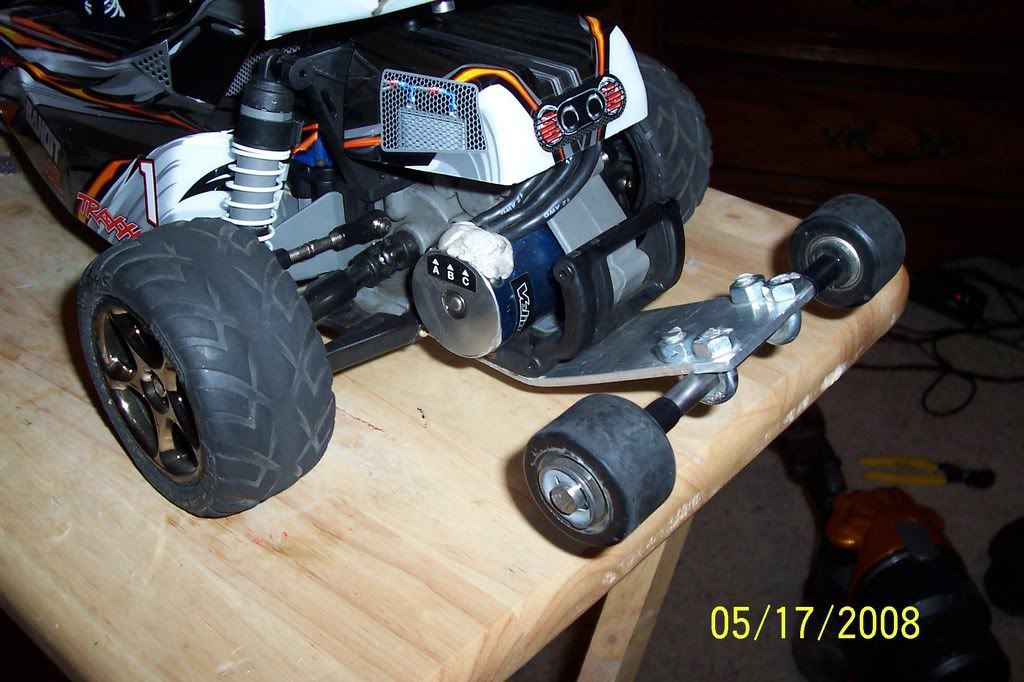 traxxas bandit wheelie bar