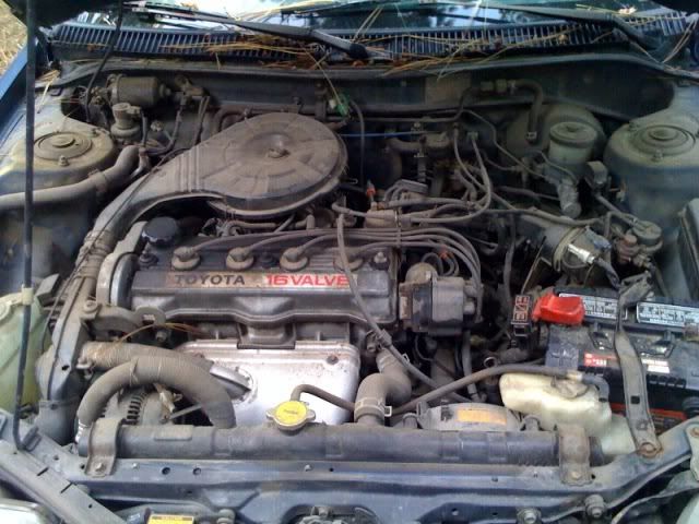 1989 toyota corolla engine 4af #6