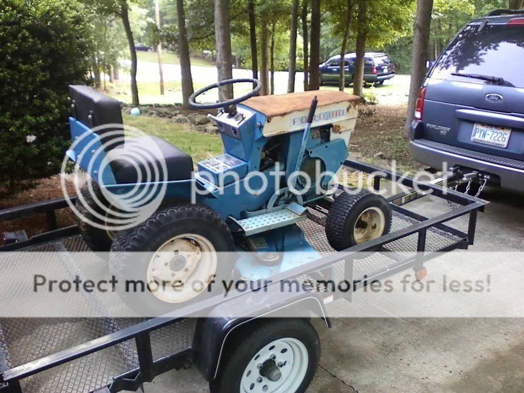 Ford 100 lawn mower #10