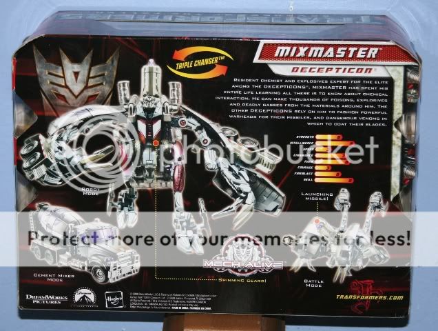   Voyager Class MIXMASTER ROTF Movie Revenge of Fallen Hasbro *NIB