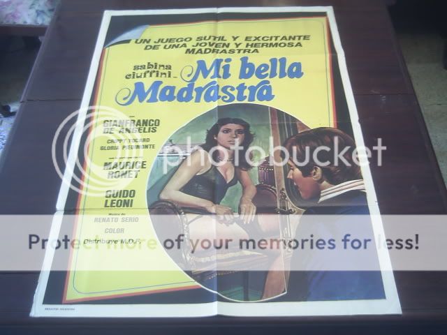 Original Argentine Movie Poster Oh MIA Bella Matrigna Sabina Ciuffini