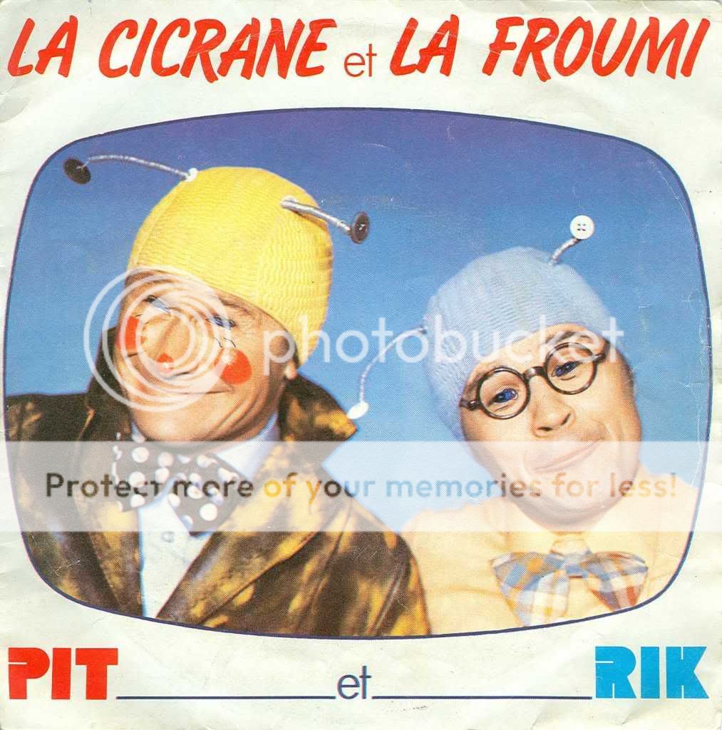   .PIT ET RIK   La cicrane et la froumi (1981) (AZ 1824)