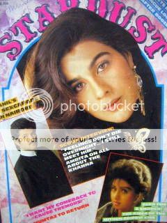 Sridevi Poonam Dhillon Mumtaz Stardust Feb 89 Rare Mag  