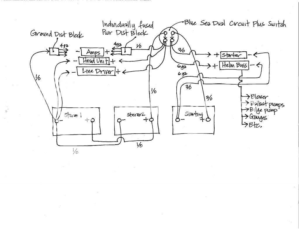 Wiring Diagram for Blue Sea Add A Battery (Switch + ACR Combo) perko battery switch wiring diagram 3 